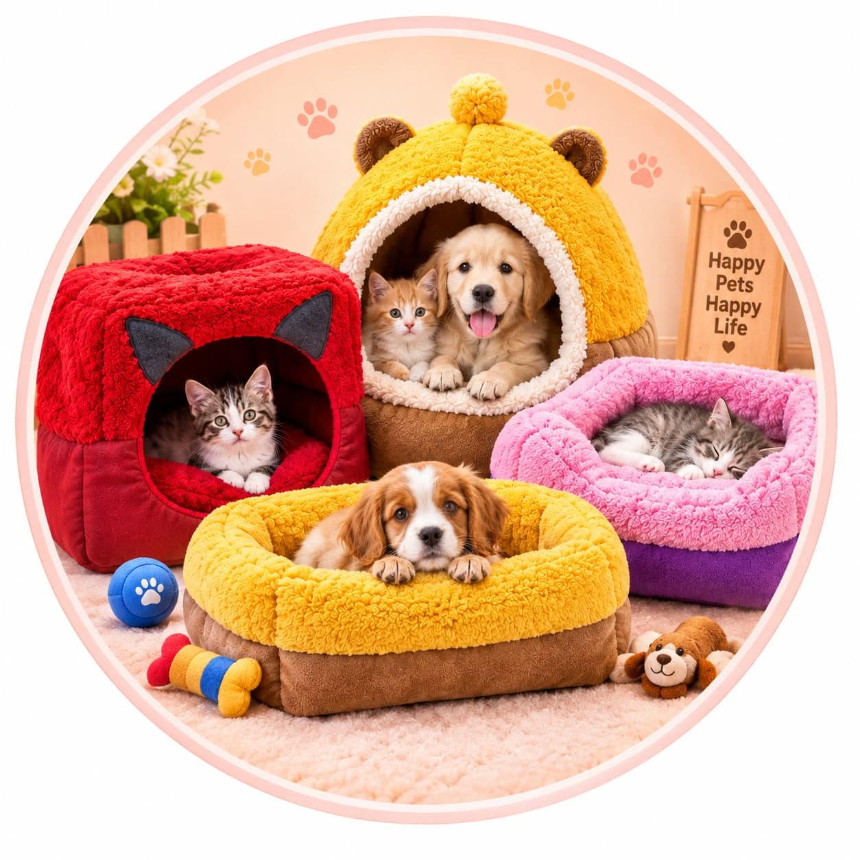 Houses & Beds